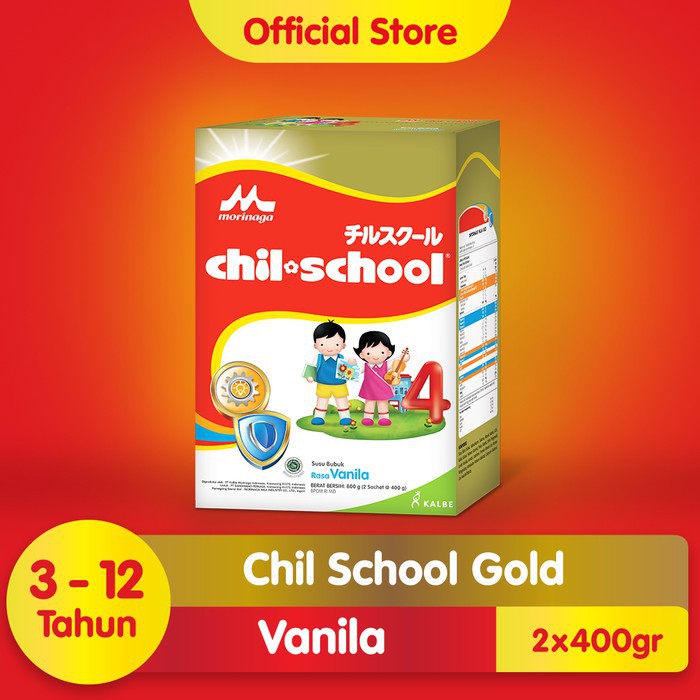 MORINAGA CHIL SCHOOL 800GR ( PROGRAM MORINAGA PEDULI ) - TUTUP KOTAK DIKOYAK