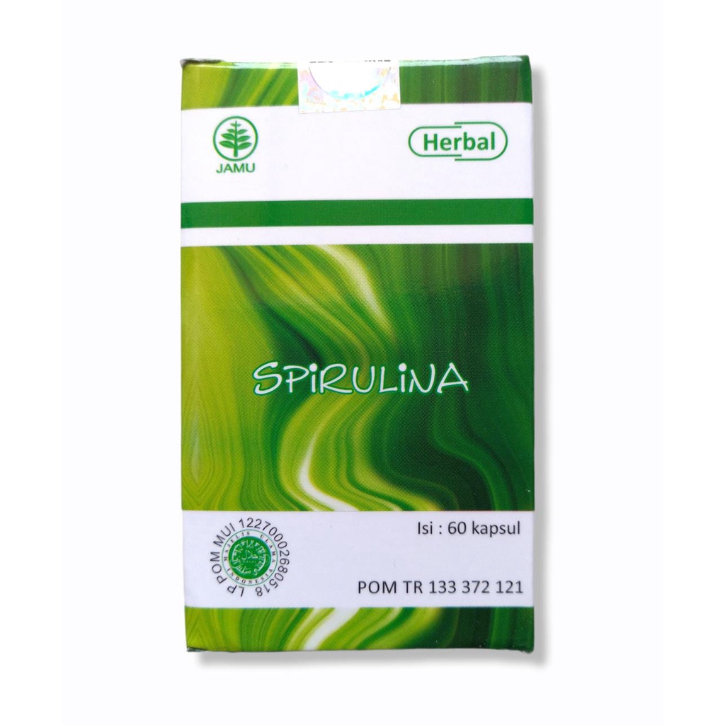 Kapsul Spirulina Herbal Indo Utama 60 Kapsul