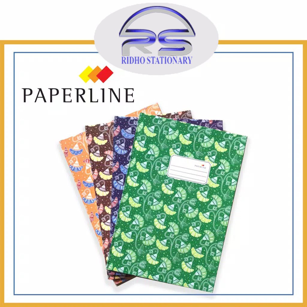 

(1 Pcs) Buku Tulis Folio Hard Cover PAPERLINE isi 100 Lembar
