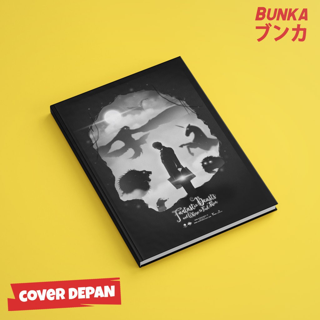 

Notebook Fantastic Beastes B Hardcover A5 Buku Tulis Catatan Note Agenda Planner Jurnal .