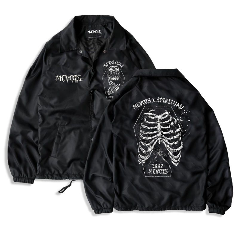 Jaket Coach McVois Spiritual Tengkorak