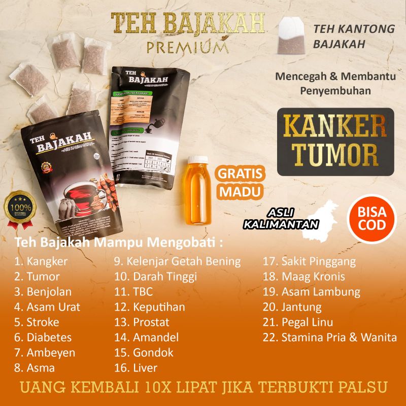 

TEH BAJAKAH ASLI KALIMANTAN AKAR BAJAKAH