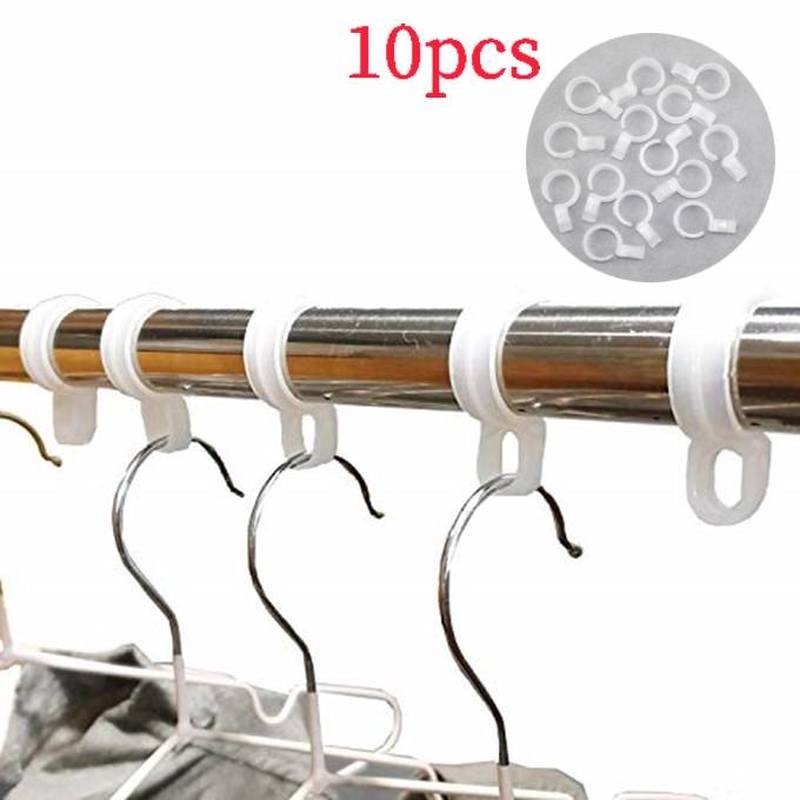 [10pcs Home Laundry Drying Wind Hanging Buckle Hook Clips][Anti Slip Clothes Hangers][windproof hook fixed plastic hook ]