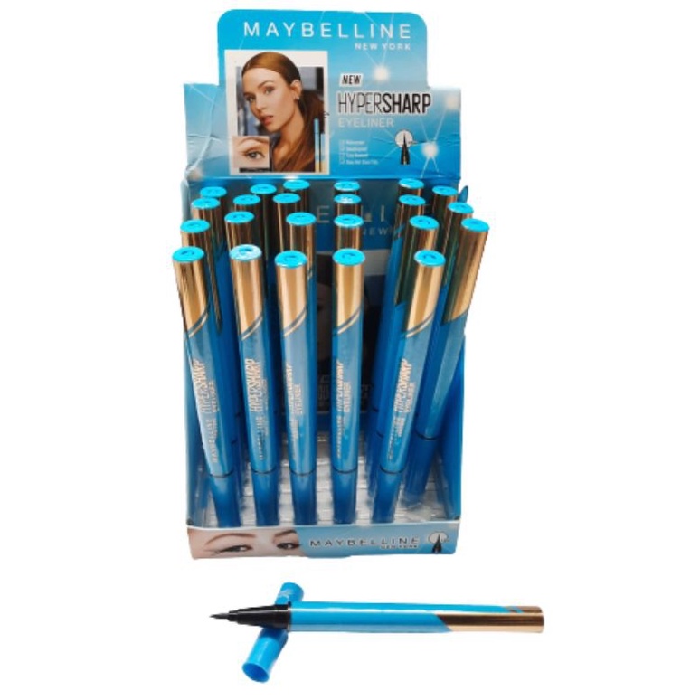 EYELINER HYPER SHARP BLUE MAYBELLINE WATERPROOF SMUDGEPROOF