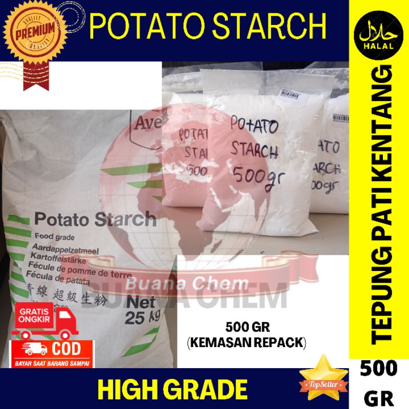 

Potato Starch Avebe 500 GR IMPORT ex Holland/ Tepung Pati Kentang