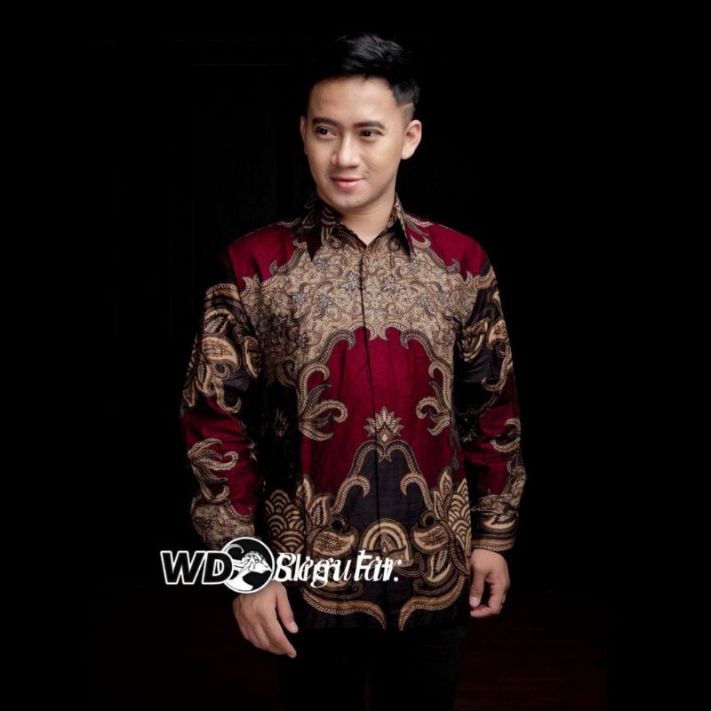 Baju Batik Pria Gus Azmi Syubbanul Muslimin Batik Katun Halus Hadroh Azzahir Hilwa