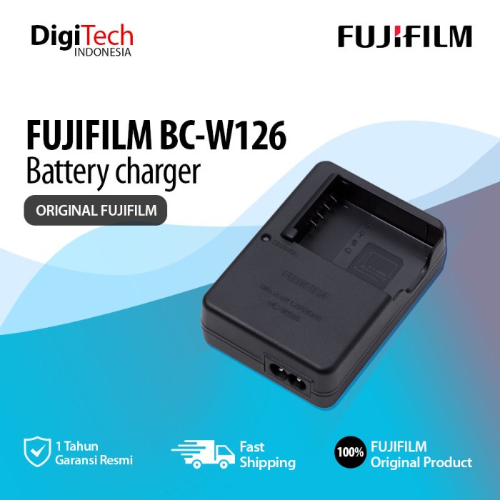 Produk Terbaru Fujifilm Bc-W126 Battery Charger / Battery Charger Fujifilm Original