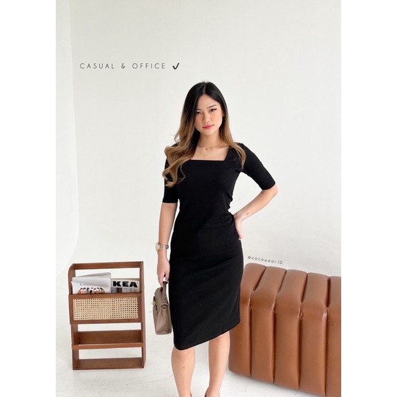 LINDA DRESS - DRESS BODYCON PREMIUM WANITA