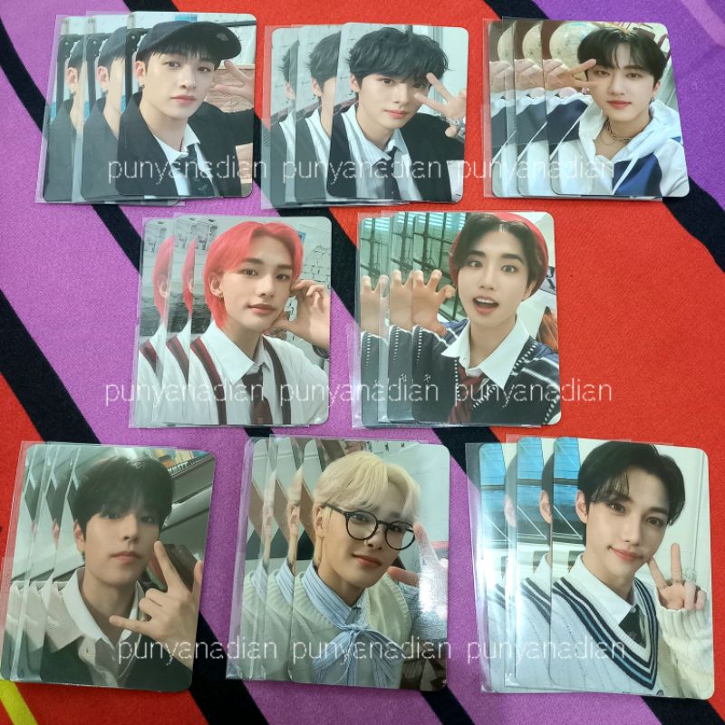 [ Nacific x SKZ ] R12 WTS Sharing PC x Lipcream Seungmin Lenticular PC event 5  photocard lenti lino