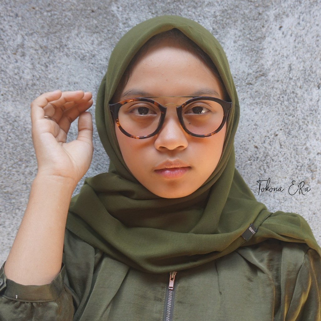 Frame kacamata GNA wanita pria vintage dan Lensa anti radiasi frame kacamata klasik