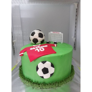 Jual KUE ULANG TAHUN LAPANGAN BOLA / CAKE BIRTHDAY BOLA / SEPAK BOLA