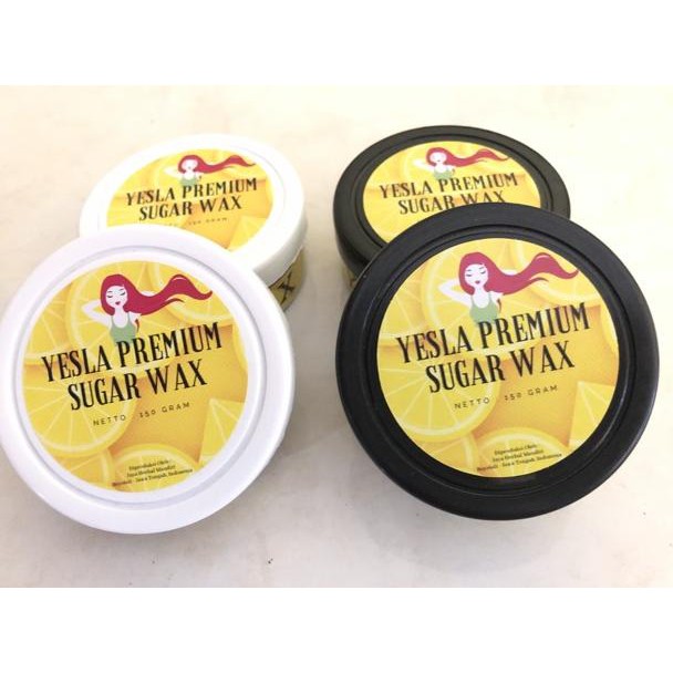 Pasti kirim MINI SIZE (150gr) Yesla Cold Natural Sugar Wax Waxing Premium Pencabut Penghilang Peront
