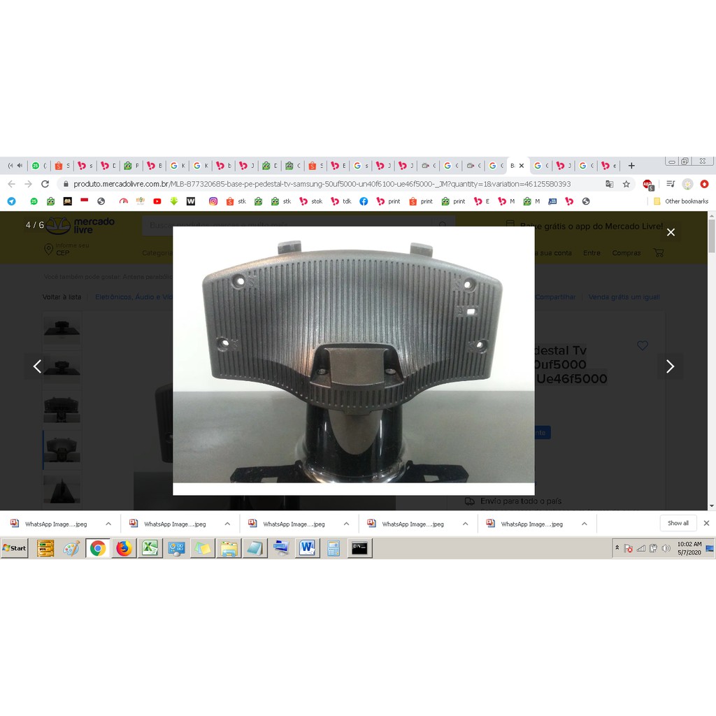 kaki tv samsung Pedestal Tv Samsung 50uf5000 Un40f6100 Ue46f5000