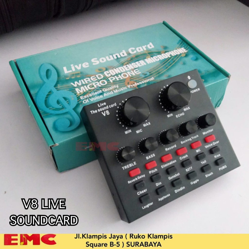 V8 Live Soundcard/ live streaming