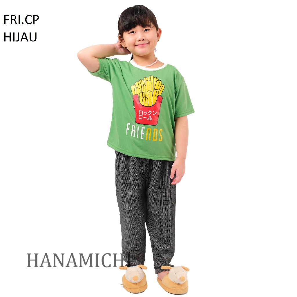 Hanamichi FRI.CP Baju Tidur Anak Lengan Pendek