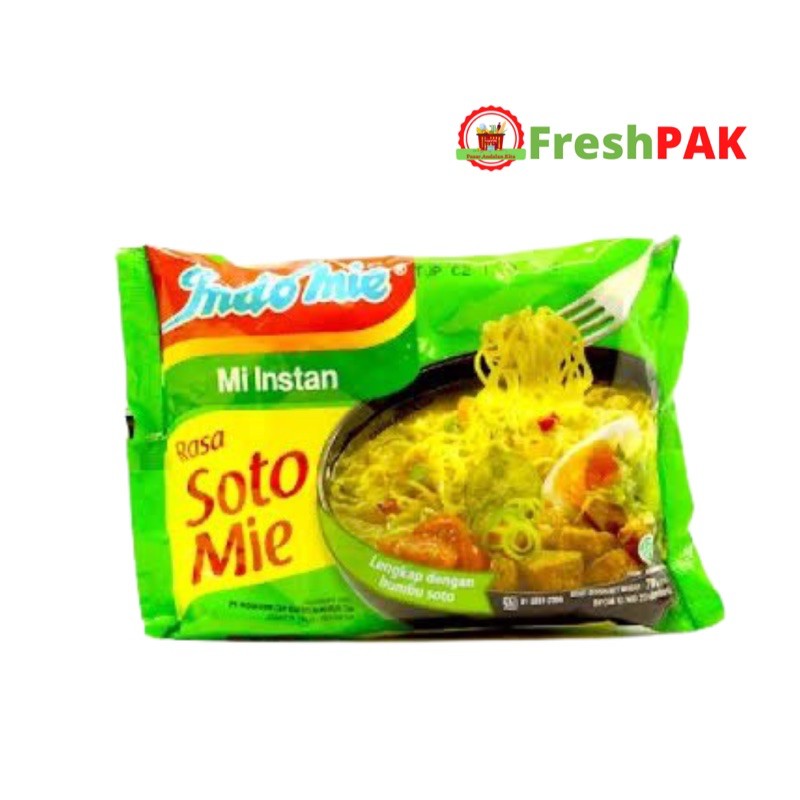 

FreshPAK - Indomie Mie Instant Rasa Soto Mie isi 5 pack