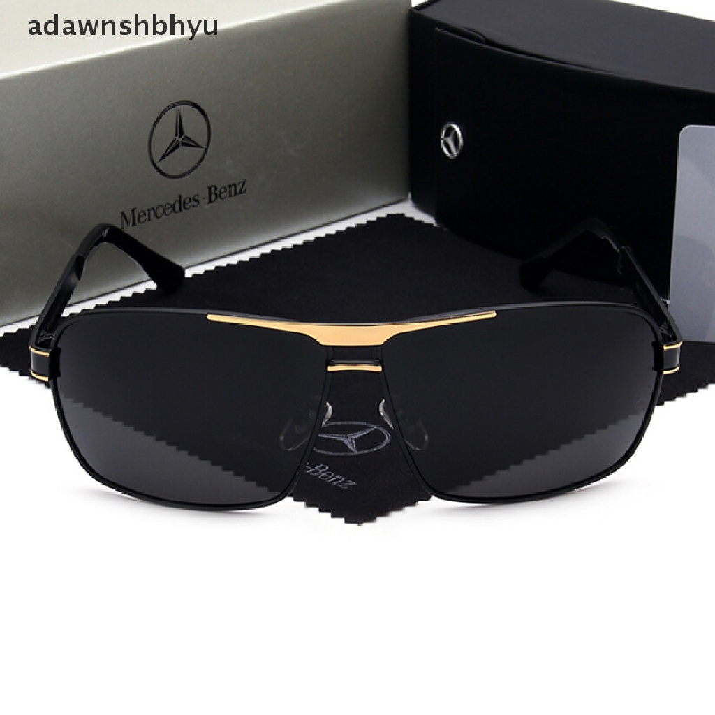 Adawnshbhyu Mercedes Benz Kacamata Fashion Pria Polarized Mirror Classic Metal Eyeglasses