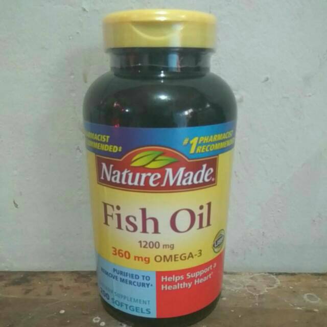 Nature Made Fish Oil 1200mg Indonesia