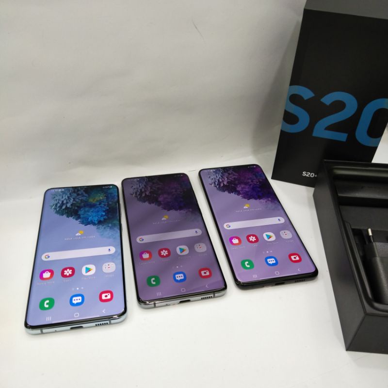 SAMSUNG S20 PLUS Ram 8/128GB Second Lengkap Fullset Resmi Samsung Sein
