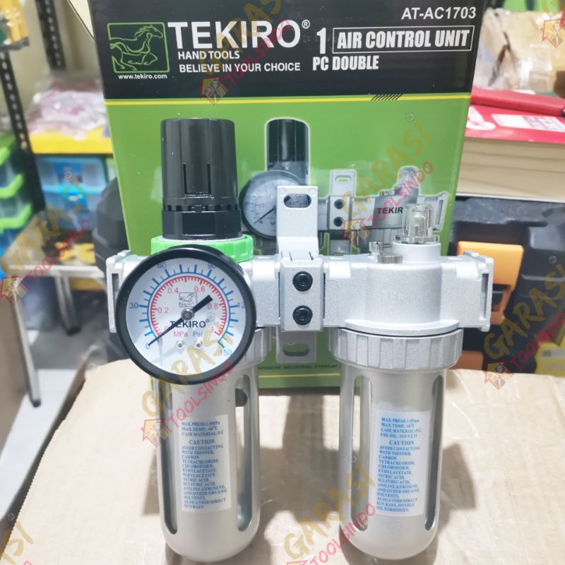 Jual DOUBLE TEKIRO AIR CONTROL UNIT DOUBLE SARINGAN AIR KOMPRESOR