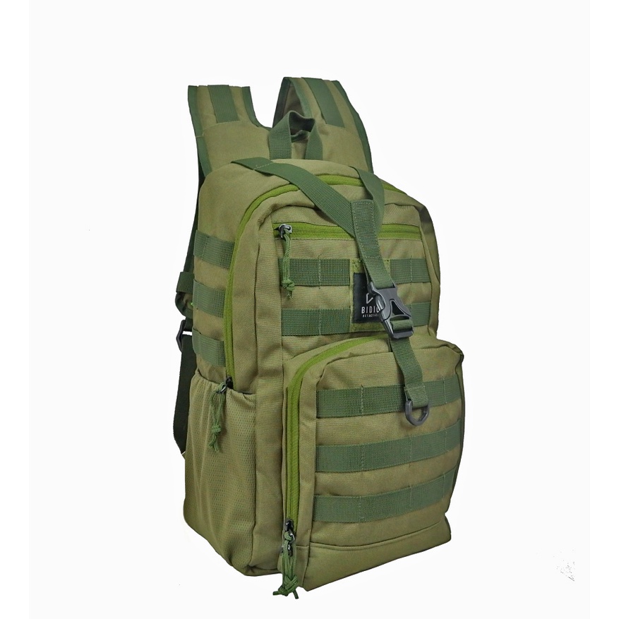 BIDIGI GEAR BACKPACK / RANSEL PRIA TACTICAL ARMY