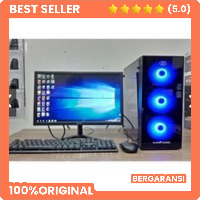 PC Gaming Fullset Core I5/8GB/Vga 2Gb/SSD/LED19inc/