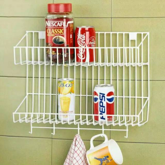 Rak dapur dan kamar mandi VENNY RACK anti karat - modelline