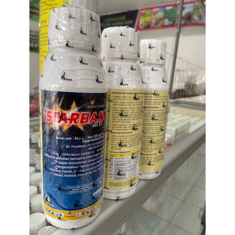 insektisida starban 585 ec kemasan 400ml