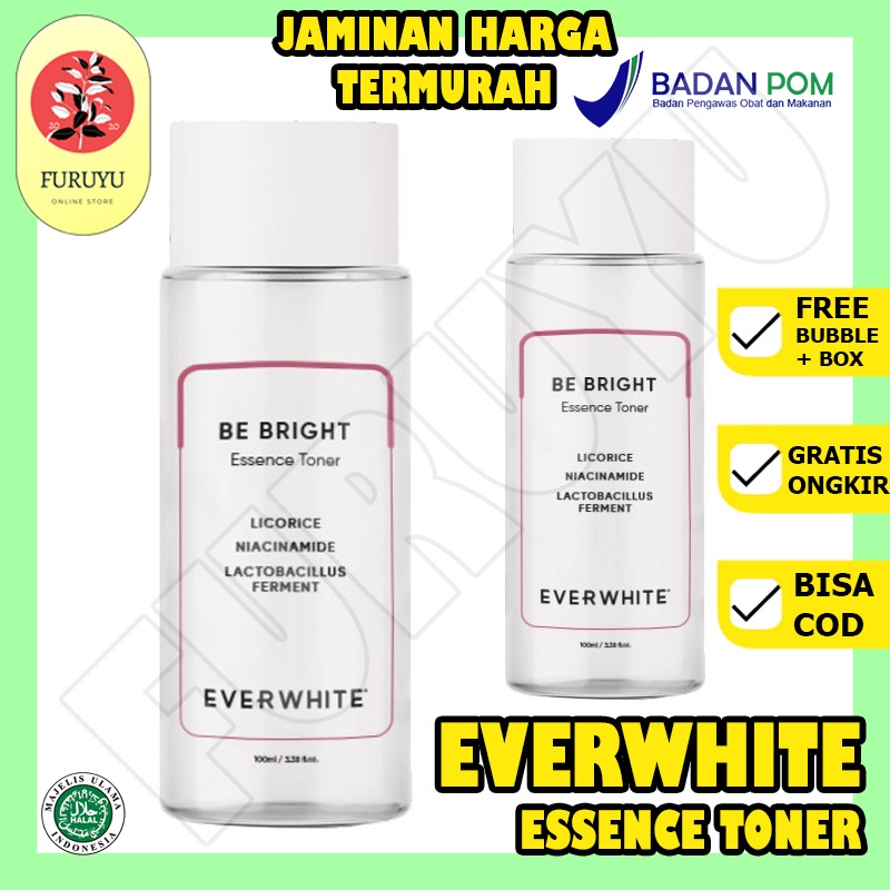 Everwhite Essence Toner Pencerah Kulit Wajah Muka Be Bright! Ever White