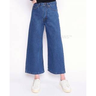 Fidelis Kulot Klok Soft Jeans  / CELANA PANJANG WANITA