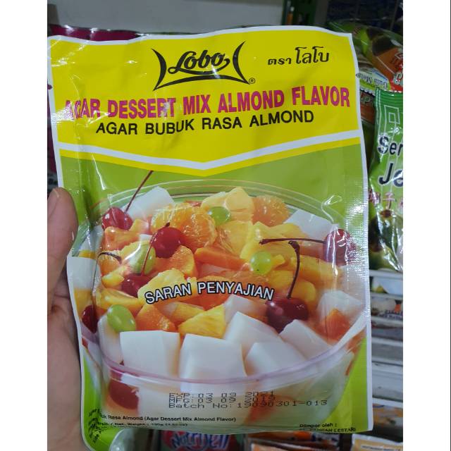 

LOBO agar bubuk rasa almond