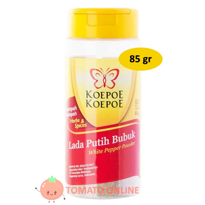 Koepoe Lada Putih Bubuk 85 gr 85gr