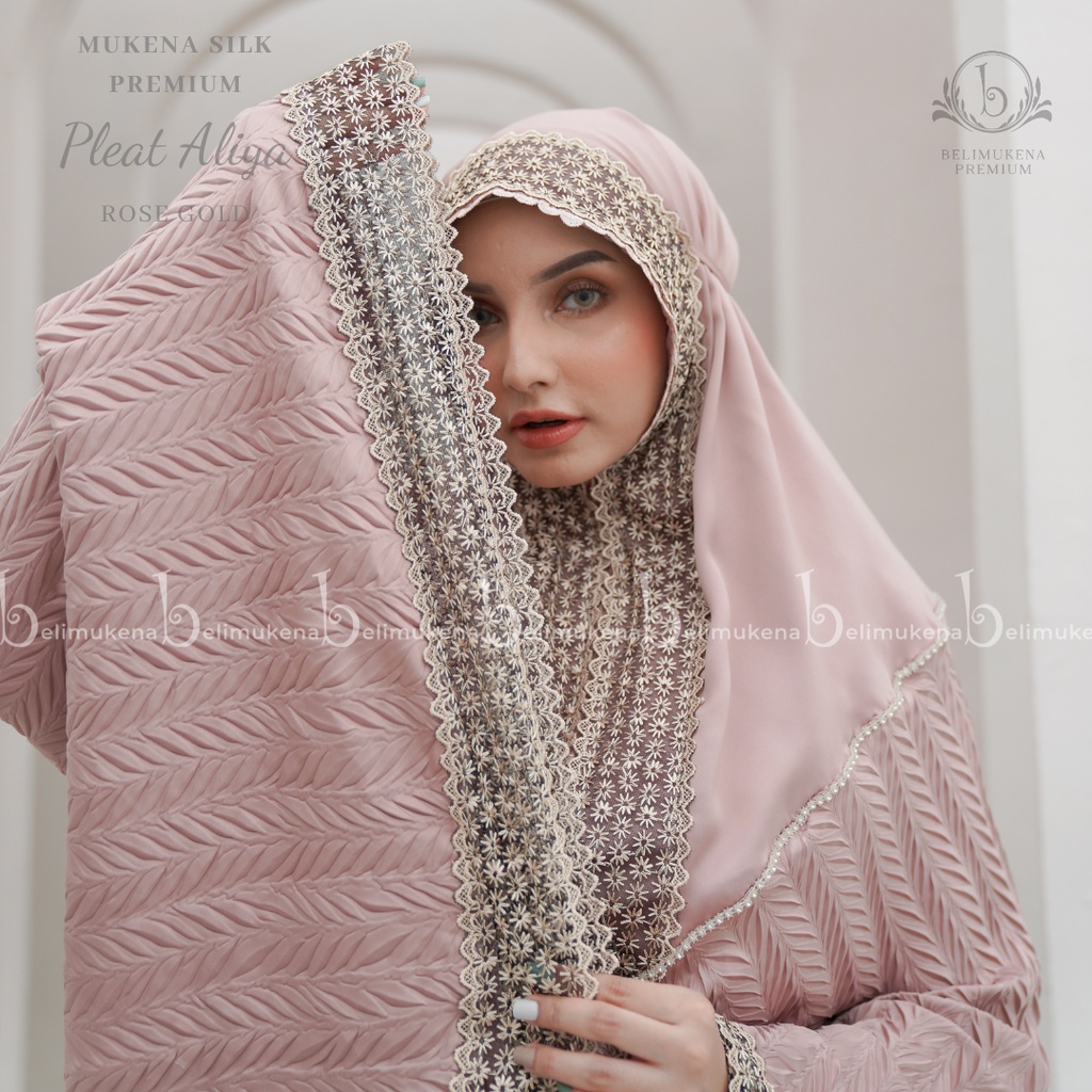 Mukena Dewasa 2in1 Silk Premium Pleat Aliya