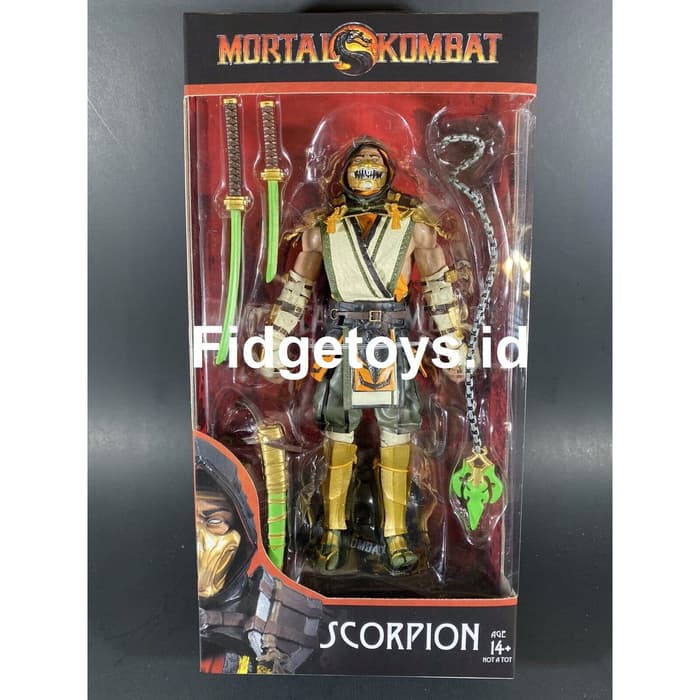 McFarlane Toys Mortal Kombat Scorpion Limited Edition Act Figure