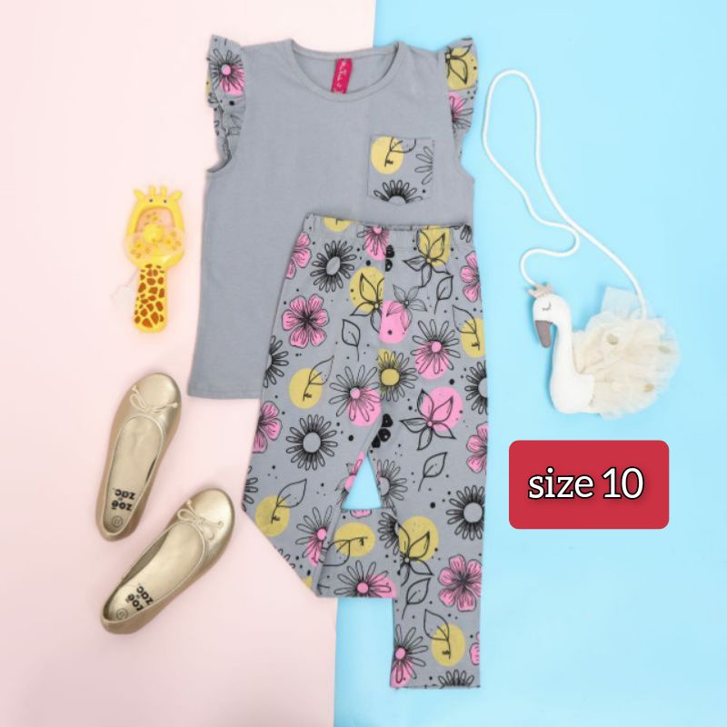 Setelan Flowkids Flower Series