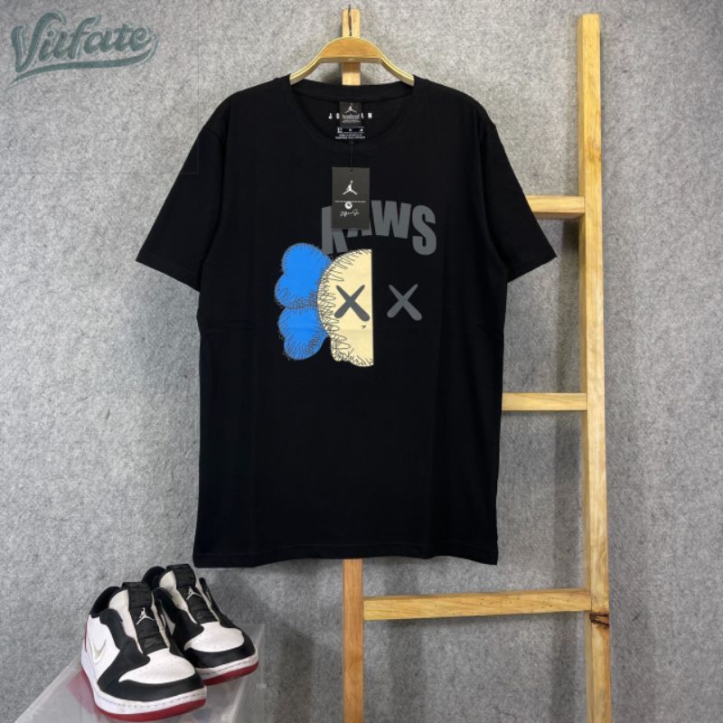 KAOS  TSHIRT BAJU PRIA JORDAN X KAWS GRADE ORIGINAL