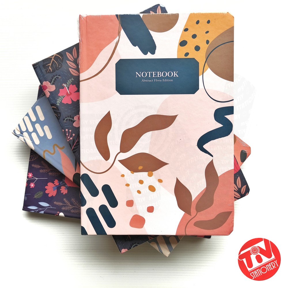 

Notebook Hardcover Ina Creative Abstract Flora A5 100 Lembar