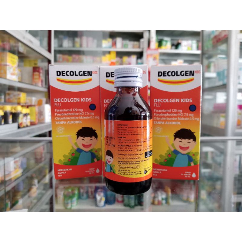 DECOLGEN KIDS SIRUP 60ML - ED 02/2025