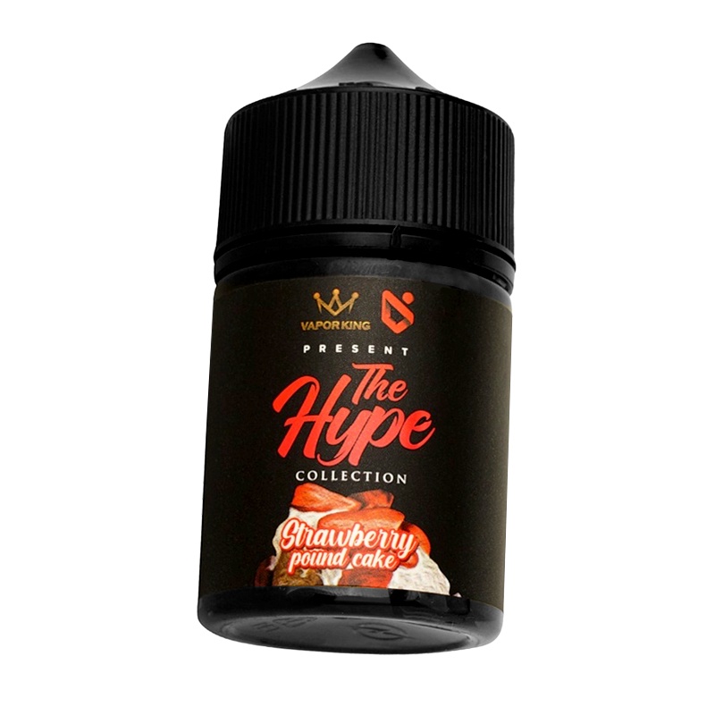 The Hype Strawberry Poundcake E-Liquid 60ML   6MG