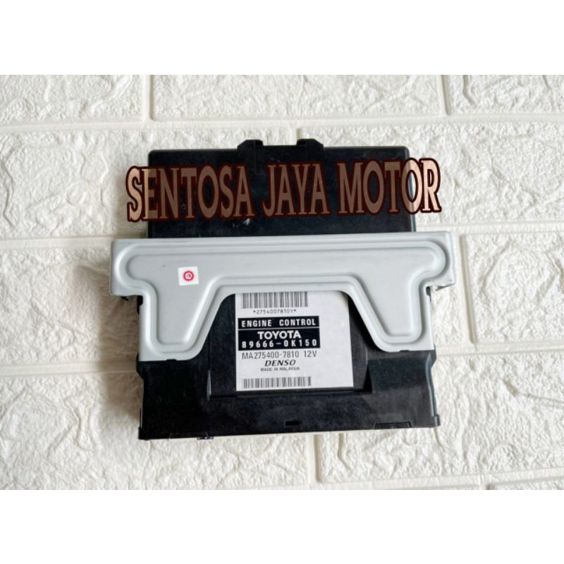 Ecu Komputer Engine Toyota Innova Manual 89666-0K150 Original