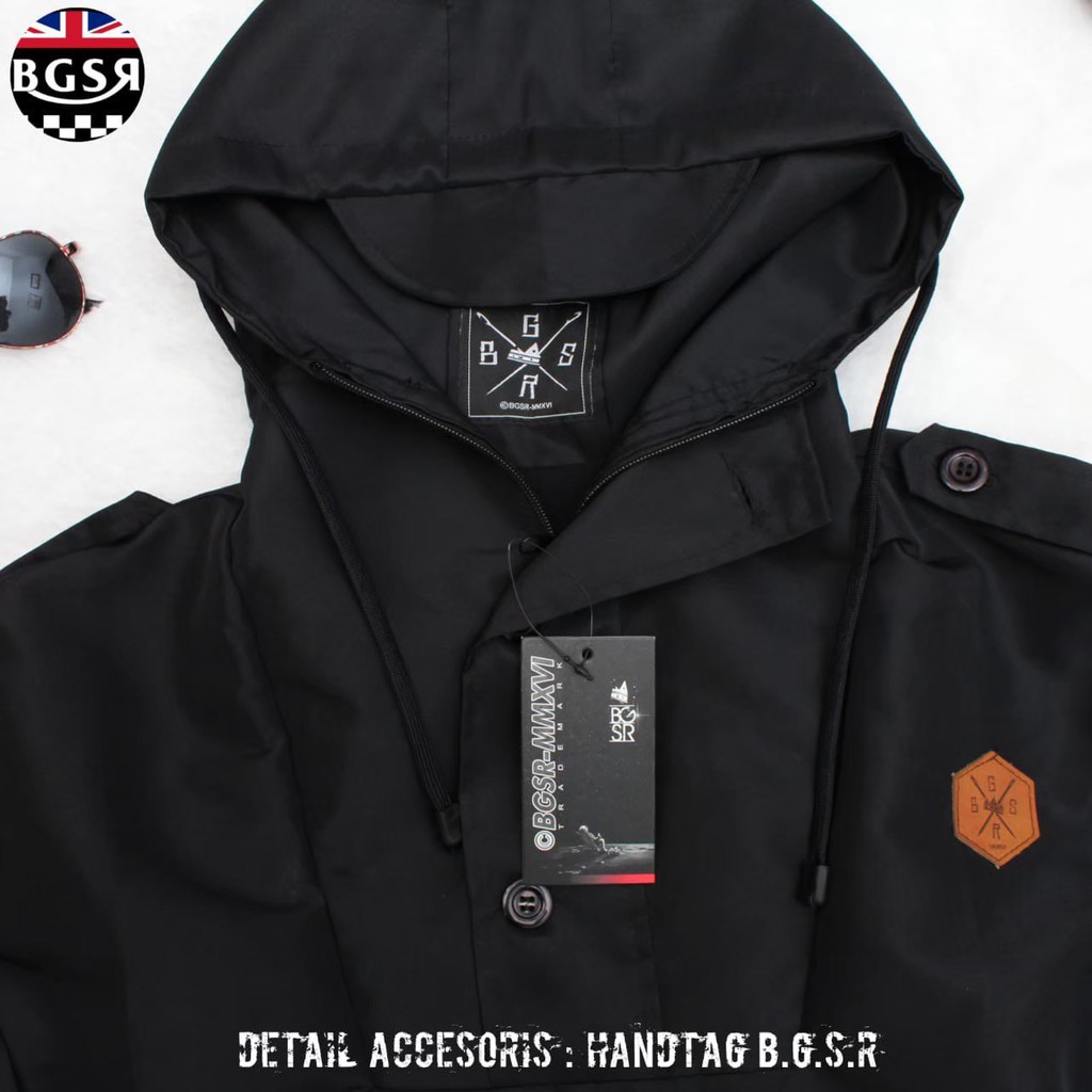 JAKET CAGOULE TASLAN WATERPROOF PRIA JAKET HOODIE OUTDOOR HIKING MOTOR BIKERS ANTI AIR TEBAL MURAH