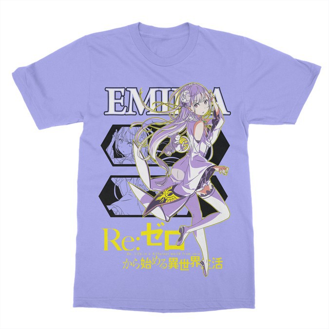 Kaos Anime Rezero Emilia - Anime Manga - Chicken Garment