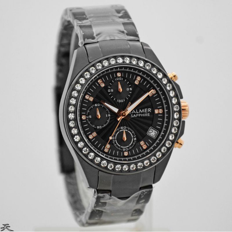 JAM TANGAN WANITA BALMER ORI B7962 LADIES CHRONO ACTIVE ANALOG CEWEK
