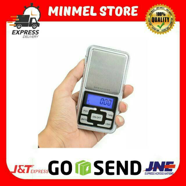 TIMBANGAN EMAS LOGAM DIGITAL MINI SCALE 200GR PERHIASAN BERLIAN BATU AKIK AKURAT GOLD SCALE