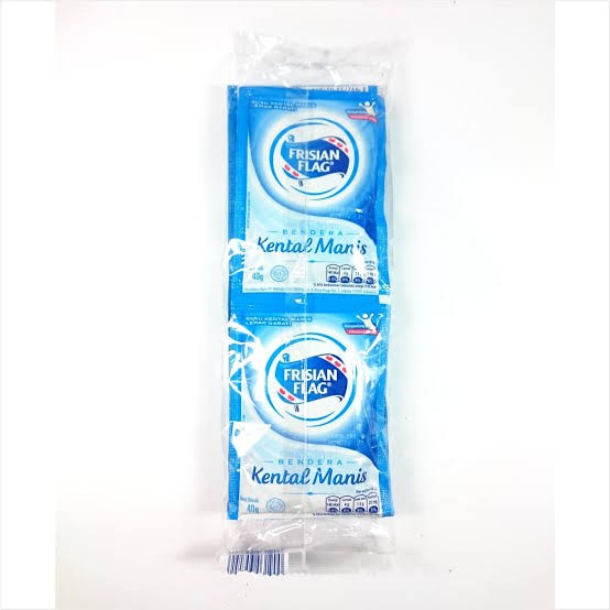 

Frisian Flag Kental Manis Full Cream kemasan sachet 1 Renceng
