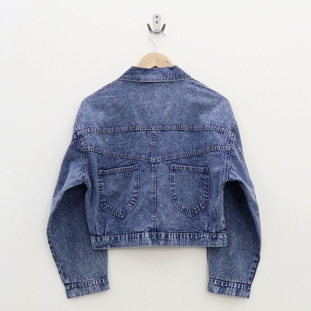 (ORIGINAL) Oversize crop enzi jacket jeans by Genijeans