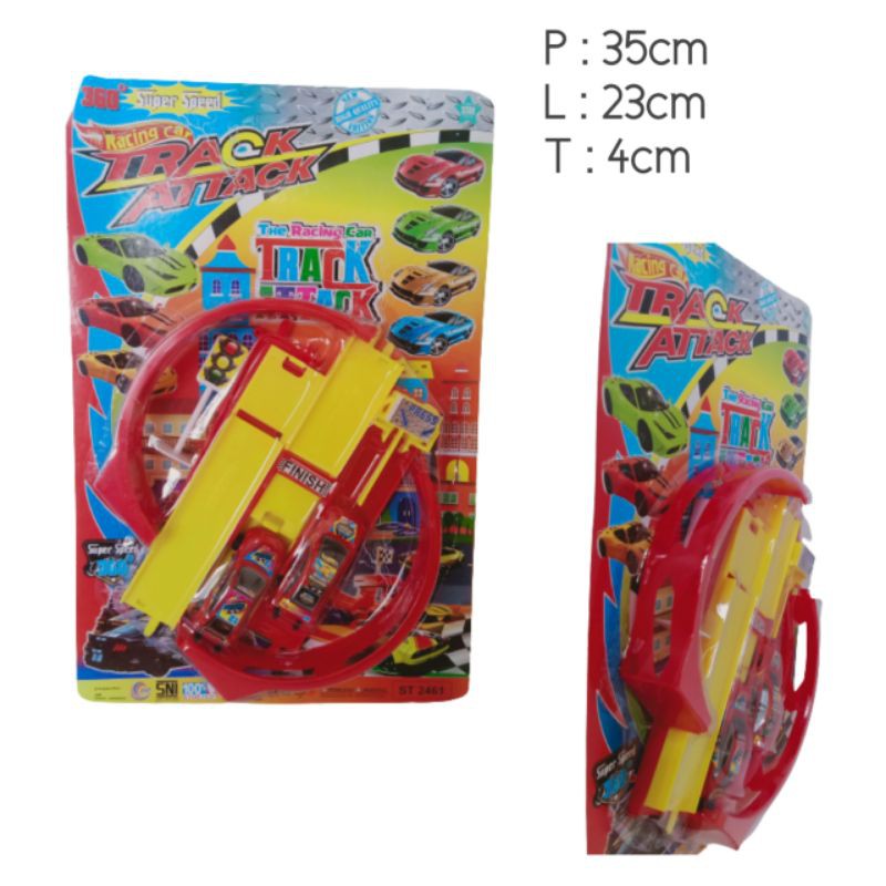 ST 2461 - MAINAN MOBIL TRACK ATACK TRACK RACING CAR SEMACAM JALAN HOTWHELS ST2461