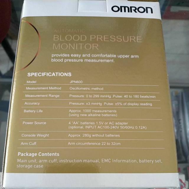 Tensimeter Digital Omron / Tensi Omron JPN600 (Made In Japan) / Omron JPN600 / Tensi Omron JPN600