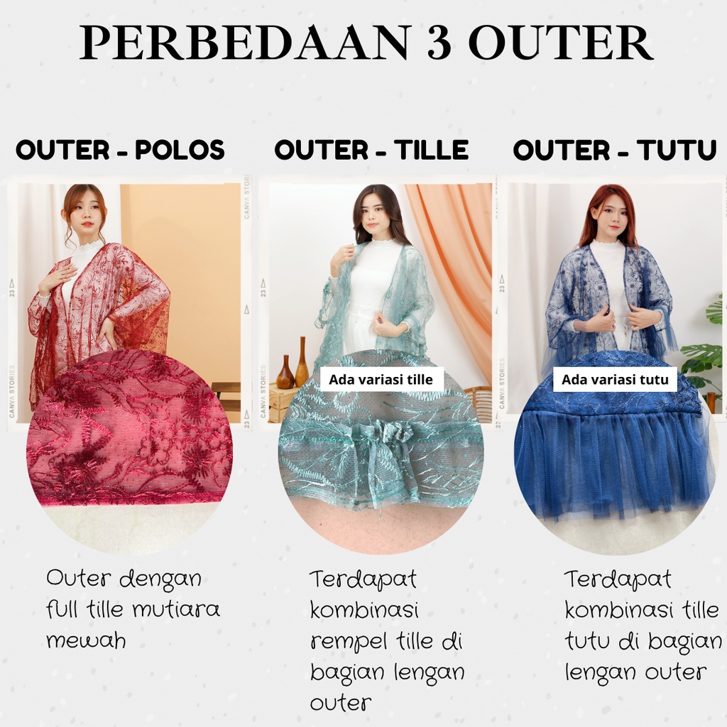 OUTER BRUKAT OUTER KONDANGAN OUTER TILLE JULIANA