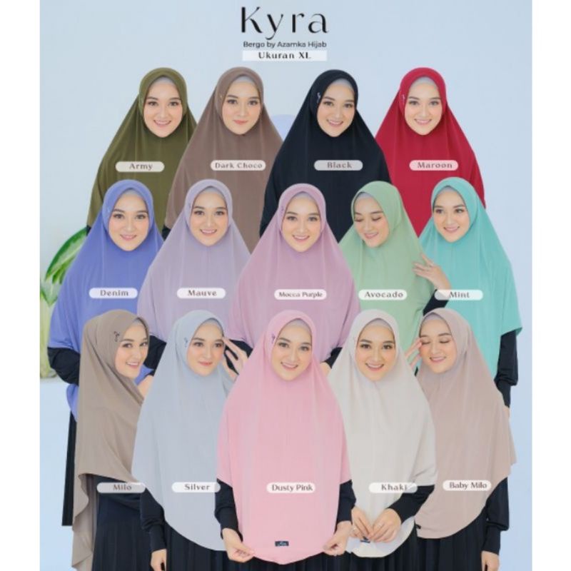 KYRA BASIC XL BY AZAMKA HIJAB